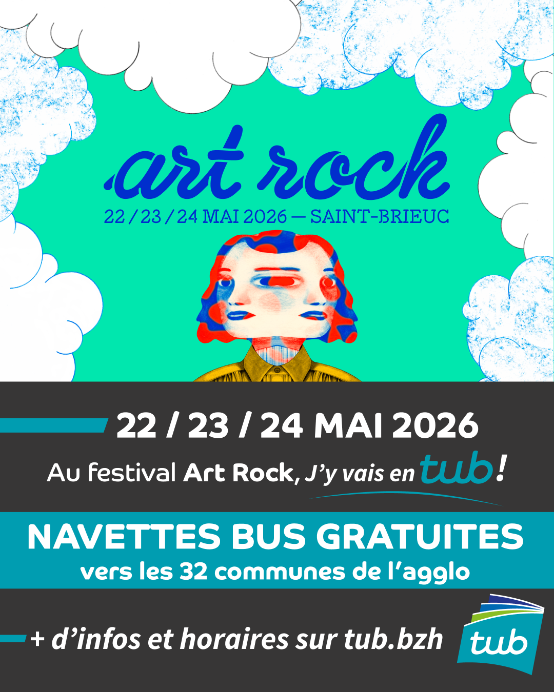 visuel art rock navettes