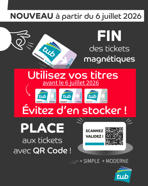 Fin des tickets magnétiques