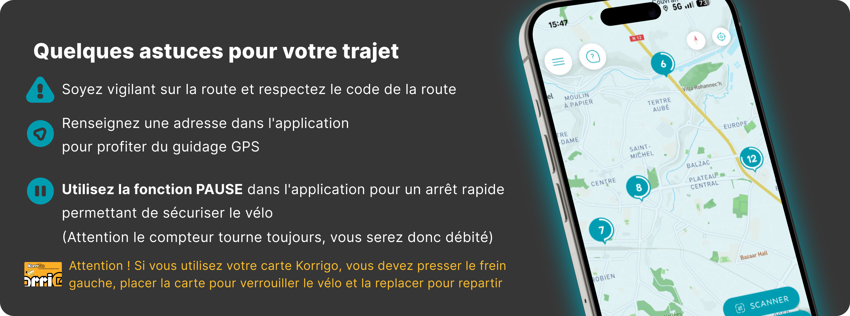 Vélotub étape 2 astuces